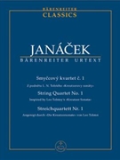 String Quartet #1 by Janacek Leos for Studt Scor