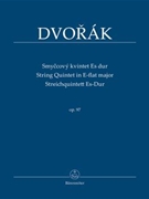 String Quintet E-flat major op. 97 by Dvorak Antonin for 2V/2Va/Vc