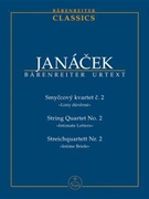 String Quartet Nr. 2 "Intimate Letters" by Janacek Leos for 2V/Va/Vc