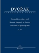 Slavonic Rhapsody in G minor op. 45/2 by Dvorak Antonin for 2Flute2Oboe2C