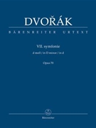Symphony Nr. 7 D minor op. 70 by Dvorak Antonin for Study Score