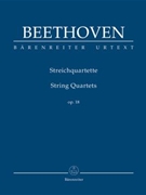 String Quartets Opus 18 by Beethoven Ludwig van for Mini Score