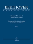 Concerto for Pianoforte and Orchestra Nr. 1 C major op. 15 by Beethoven Ludwig van for Piano/Fl/2