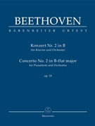 Concerto for Pianoforte and Orchestra Nr. 2 B-flat major op. 19 by Beethoven Ludwig van for Piano/2Ob/