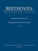 String Quartet E-flat major op. 127 by Beethoven Ludwig van for 2V/Va/Vc