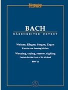 Weeping crying sorrow sighing BWV 12 -Cantata for the Sunday Jubilate- by Bach Johann Sebastian for ASolo/TSol