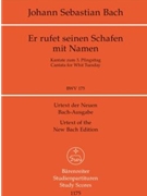 He called His own sheep each by name BWV 175 -Cantata for Whit Tuesday- by Bach Johann Sebastian for ASolo/TSol