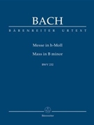 Mass In B Minor BWV 232 by Bach Johann Sebastian for Mini Score