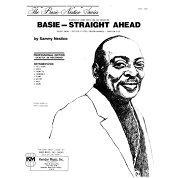 Basie-Straight Ahead (Professional Version - As Recorded) (Full Score)