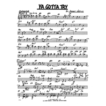 Ya Gotta Try (Full Score)