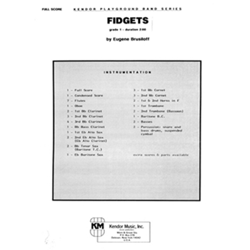 Fidgets (Full Score)