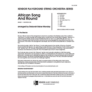 African Song And Round (Full Score)