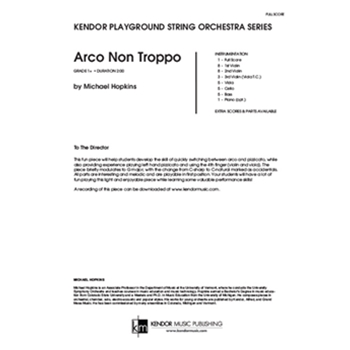 Arco Non Troppo (Full Score)