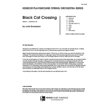 Black Cat Crossing (Full Score)