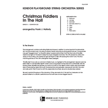 Christmas Fiddlers In The Hall (Full Score)