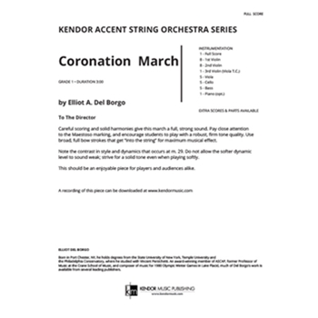 Coronation March (Full Score)