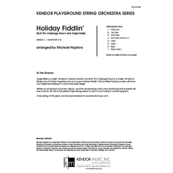 Holiday Fiddlin by Hopkins Michael for Full Score