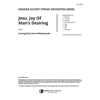 Jesu, Joy Of Man's Desiring (Full Score)