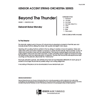 Beyond the Thunder by Monday Deborah Baker for Full Score