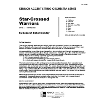 Star-Crossed Warriors by Monday Deborah Baker for Full Score