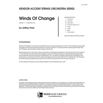 Winds Of Change (Full Score)