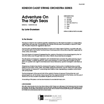 Adventure On The High Seas (Full Score)