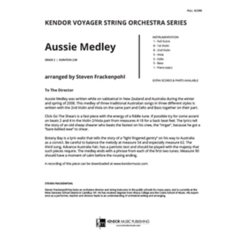 Aussie Medley (Full Score)