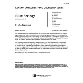 Blue Strings (Full Score)