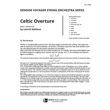 Celtic Overture (Full Score)