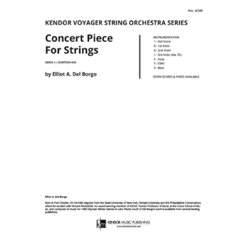Concert Piece For Strings (Full Score)