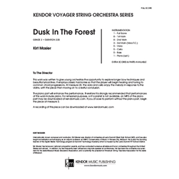 Dusk In The Forest (Full Score)