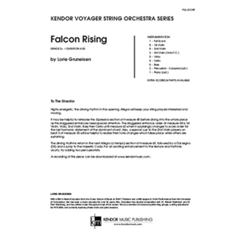 Falcon Rising by Gruneisen Lorie for Full Score