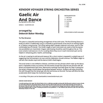 Gaelic Air And Dance (Parting Glass & Collin's Reel) (Full Score) (Parting Glass & Collin's Reel)