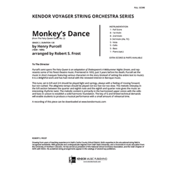 Monkey's Dance (from The Fairy Queen Suite, No. 2) (Full Score) (from The Fairy Queen Suite, No. 2)