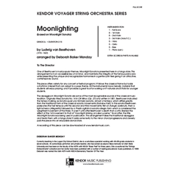 Moonlighting (based on Moonlight Sonata) (Full Score) (based on Moonlight Sonata)
