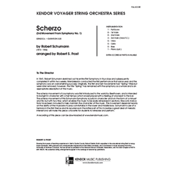 Scherzo (3rd Movement From Symphony No. 1) (Full Score) (3rd Movement From Symphony No. 1)