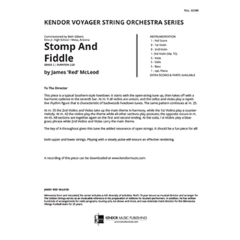Stomp And Fiddle (Full Score)