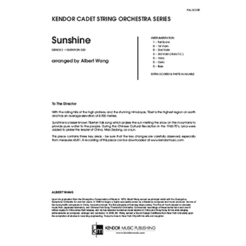 Sunshine (Full Score)