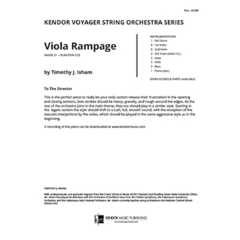 Viola Rampage (Full Score)