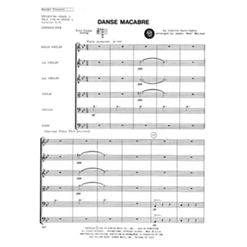 Danse Macabre (Full Score)