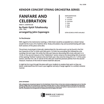 Fanfare And Celebration (Full Score)