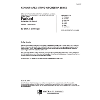 Furiant (Bohemian Folk Dance) (Full Score) (Bohemian Folk Dance)