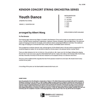 Youth Dance (Xinjiang Folk Song) (Full Score) (Xinjiang Folk Song)