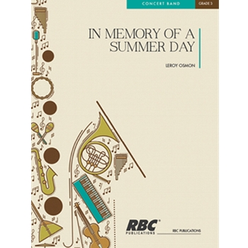 In Memory Of A Summer Day (Score)