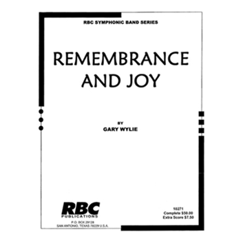 Remembrance And Joy (Score)