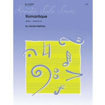 Romantique by Niehaus Lennie for Clarinet Solo