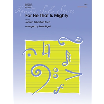 For He That Is Mighty (from 'The Magnificat') (from 'The Magnificat')