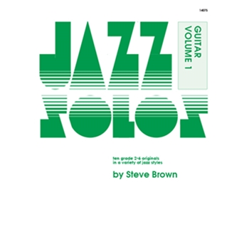 Jazz Solos For Guitar, Volume 1