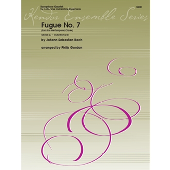 Fugue No. 7 (from the Well-Tempered Clavier) (from the Well-Tempered Clavier)