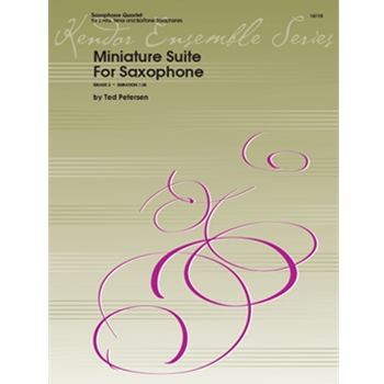Miniature Suite For Saxophone